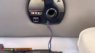 Replace power trim switch on Mercury 3000 Classic throttle assy