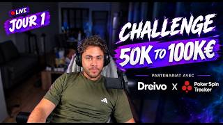 Jour 1 Ça Swing Fort En High Stakes Challenge 50K To 100K