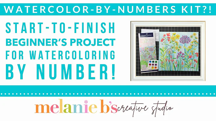TECHNIQUE TUESDAY: WATERCOLOR BY NUMBER KIT?! Start to Finish Project | How To Tutorial & Demo