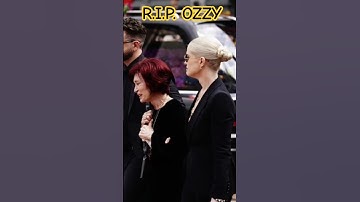 R.I.P. OZZY #ozzyosbourne #ozzytribute #ozzy #sharonosbourne #musiclegends #icon #viralshort #wow