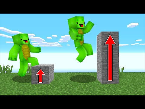 MINECRAFT But EVERY JUMP Is 1000 FEET!