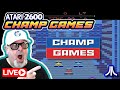 The Arcade in My House! | Atari 2600 Champ Games Marathon