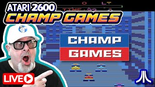 The Arcade in My House! | Atari 2600 Champ Games Marathon