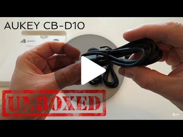 AUKEY CB-D10 unboxed (www.aukey.com.pl)