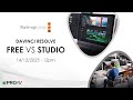 Davinci resolve  comparing the free  studio versions  live workshop  qa