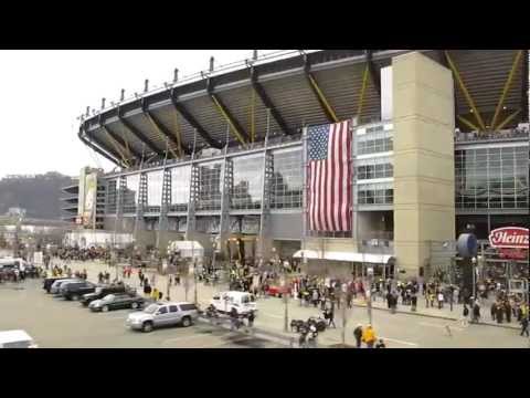 Steelers fans take the T to Heinz Field