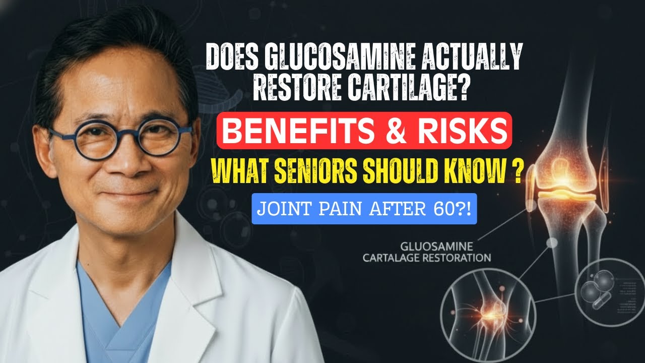 DOES GLUCOSAMINE ACTUALLY RESTORE CARTILAGE? BENEFITS & RISKS  JOINT PAIN AFTER 60?