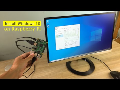 Video: Sådan installeres Windows 10 i en Raspberry Pi: 7 trin Video: Sådan installeres Windows 10 i en Raspberry Pi: 7 trin