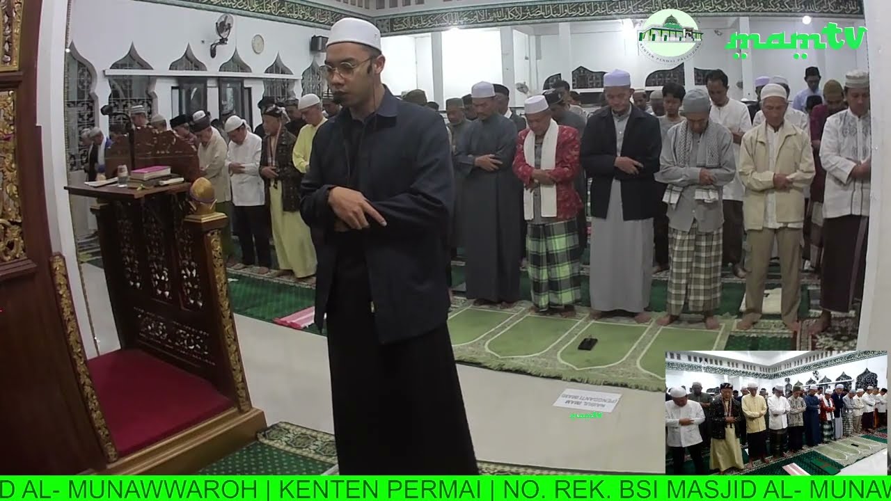 🔴LIVE | SHOLAT SHUBUH BERJAMA'AH | MASJID AL-MUNAWWAROH KENTEN PERMAI PALEMBANG