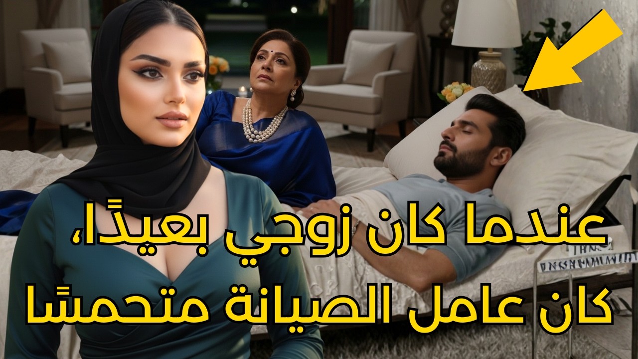 عندما كان زوجي بعيدًا، كان عامل الصيانة متحمسًا.