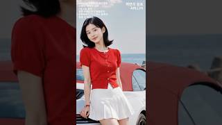 해변의 쉼표 부산 바다 방파제와 등대 앞에서 아를린 ARLLIN by the breakwater and lighthouse, Busan #부산 #해운대 #아를린 #haeundae