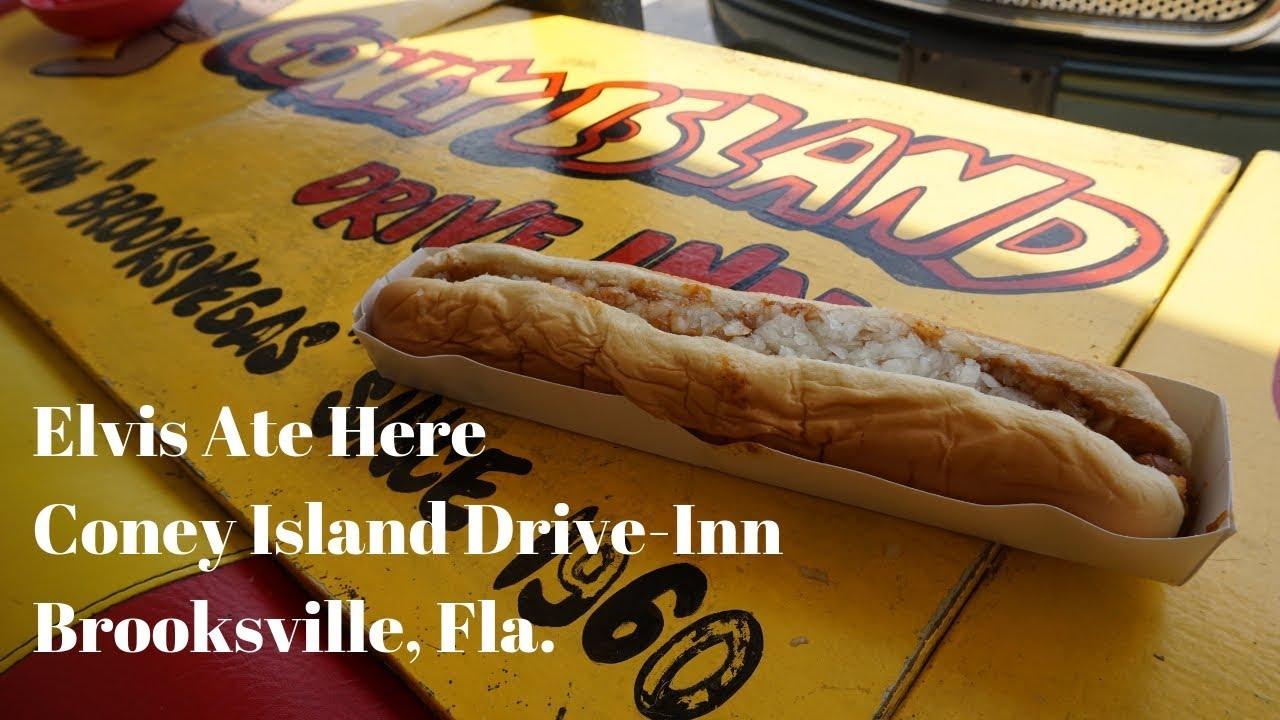 Quick Visit to Coney Island DriveInn in Brooksville, Fla. YouTube