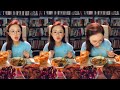 SPICY MALATANG MUKBANG 🌶️ Fried Chicken &amp; Fresh Cherries ASMR Eating Show