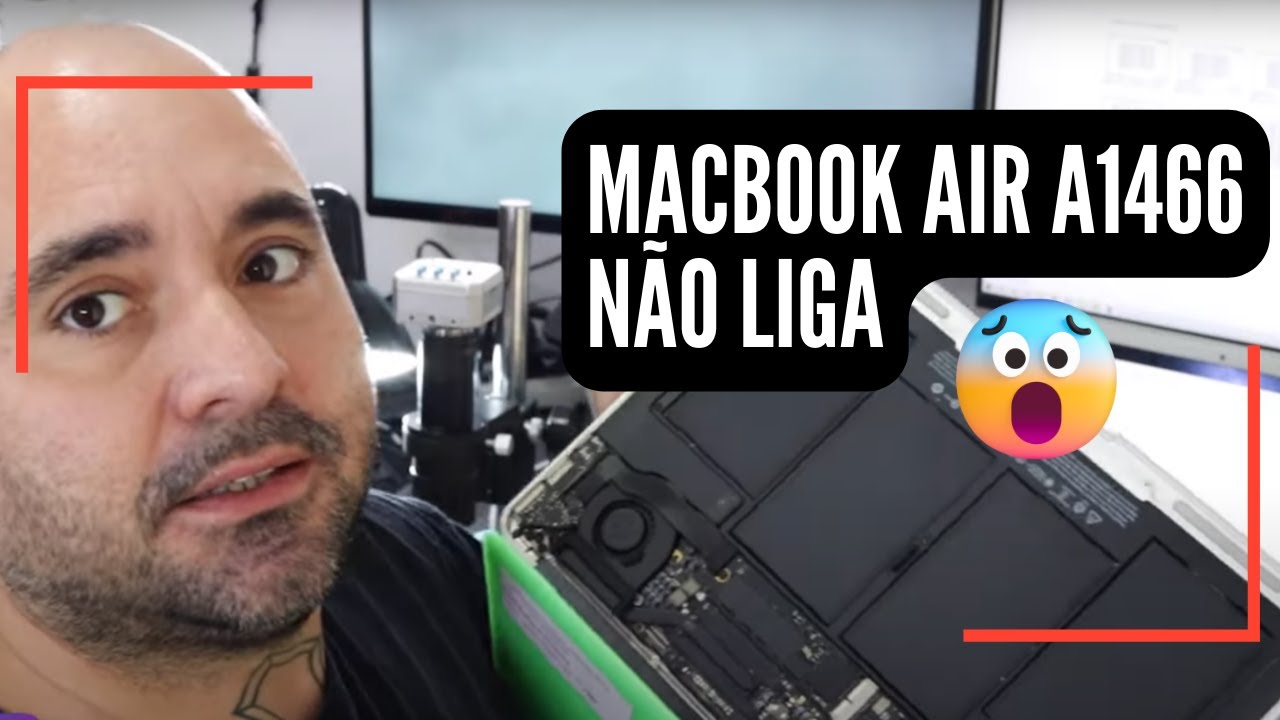 MacBook Air A1466 Won't Turn On or Show Any Sign of Life - YouTube