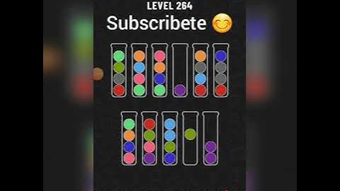 Ball sort puzzle NIVEL 264