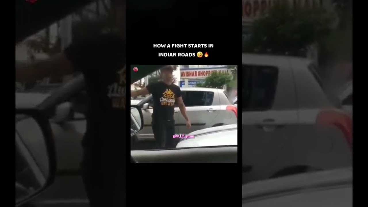 How Fight Starts In Indian Roads 🤣 | 