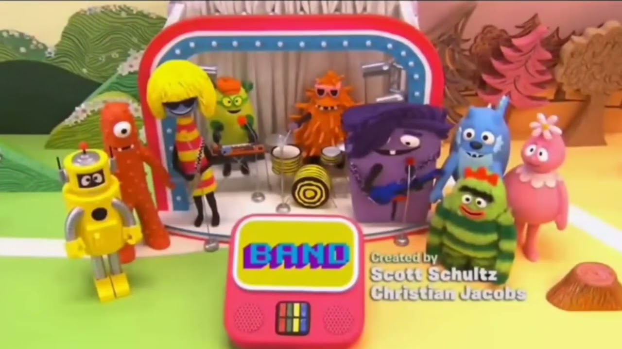 Yo Gabba Gabba! Title Cards Season 1-4