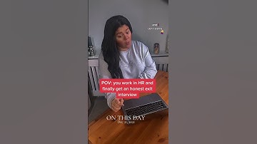POV: HR Gets a Brutally Honest Exit Interview | Home Alone Edition