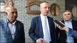 Başkan Seli̇m Alan,Elmas Parkta İnceleme Yapti