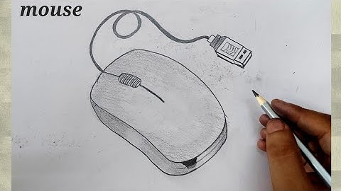 how to draw computer mouse l how to draw computer mouse easily l how to draw computer mouse in easy