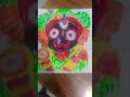#youtube today I drew jagannath picture