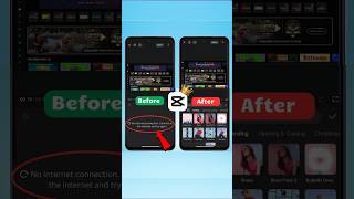 CapCut Pro No Internet Connection Problem Fix 2025 #shorts