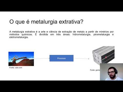 Vídeo: O pb é extraído por hidrometalurgia?