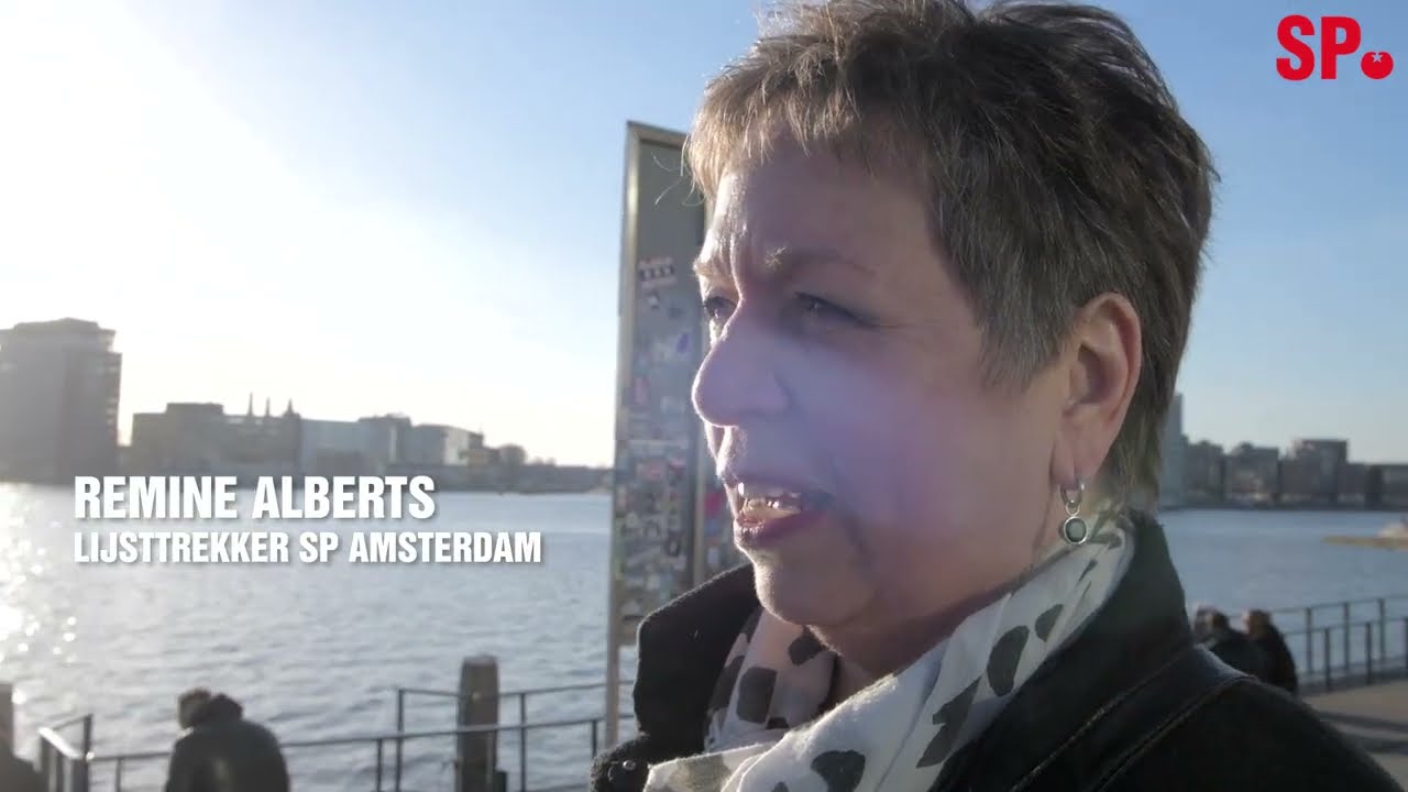 Campagnevideo Remine Alberts, lijsttrekker SP Amsterdam