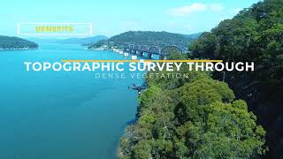 Drone LiDAR for Topographic Survey and Surface Drainage Mapping along the rail corridor