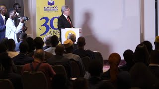 Conférence de Jean-Luc Mélenchon à Supdeco Dakar