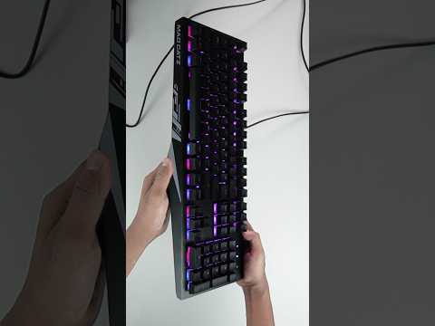 MAD CATZ S.T.R.I.K.E. 2 RGB Membrane Wired Gaming Keyboard, Black 🎮 #shorts