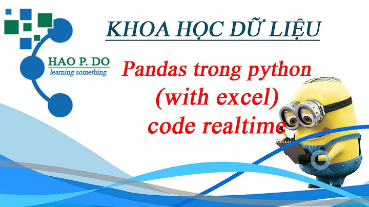 [DS] Học pandas (Pandas with excel)