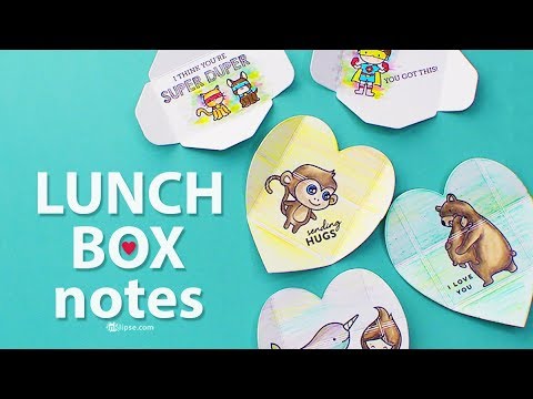 Inspirational Lunch Box Notes