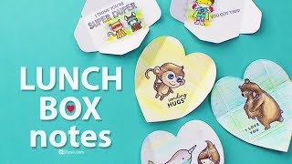 OcHIDO lunch box note for kids kindergarten,school lunch accessories for  kids-100 cute encouragement,positive