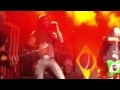 David Vincent performing &#39;Blood, Fire, War, Hate&#39; with Soulfly - May 2012