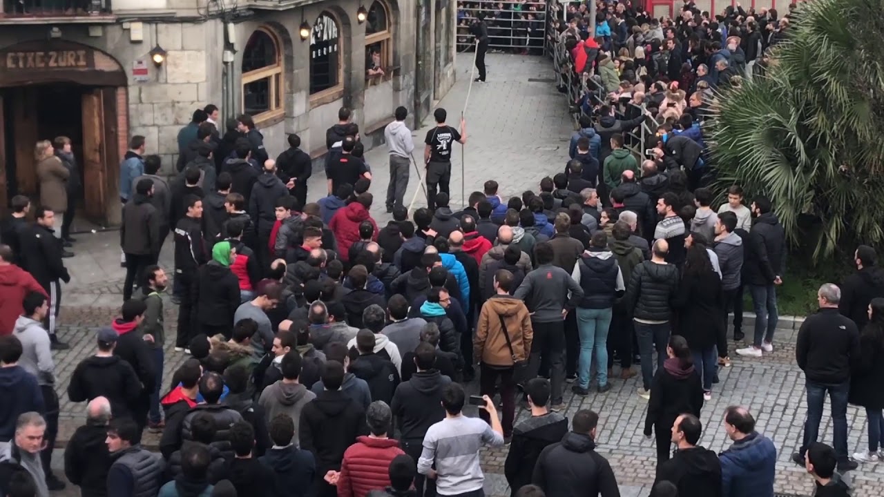 Etxe Zurineko irteera berezia, plazaraino (2018-1-21)