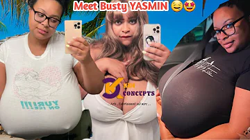 Meet "Yasmin" Busty Girl with Big Boobs from United State🇺🇸 - Quick Wiki Biography,  Big Boobs USA