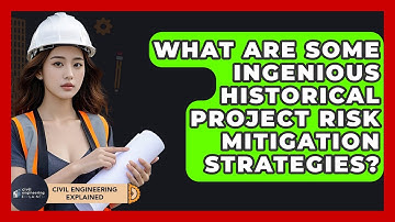 What Are Some Ingenious Historical Project Risk Mitigation Strategies? - Civil Engineering Explained