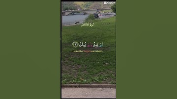 سورة أخلاص كاملة  سورة التوحيد #allah #القران#اللهم_صل_وسلم_على_نبينا_محمد