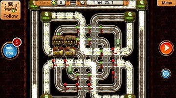 Train Track Maze Puzzle Adventure | Train Game | Android Gameplay #2365