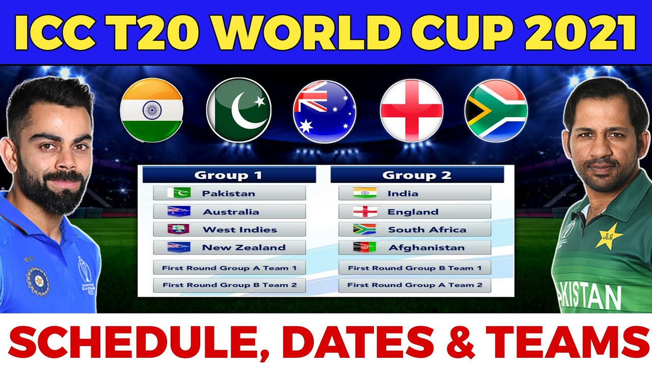 2021 cup schedule world t20 ICC T20