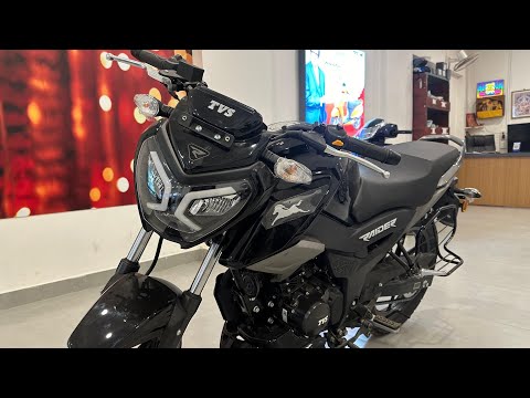 Aagyi New Tvs Raider 125 All Black 2024 Model Detailed Review 💥|| On Road Price E20 Model