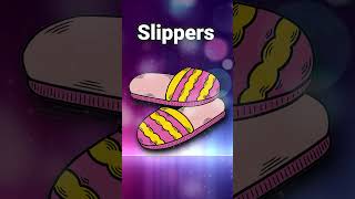 Slippers English Vocabulary #shorts