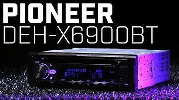 Pioneer DEH-X6900BT Single DIN Bluetooth Receiver