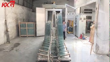 Kunxing Glass ----Ultra Clear Tempered Glass Heat Soak Test