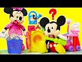 Mickey Mouse e suas tarefas: Divertindo-se enquanto cuida da casa! Vídeo infantil cheio de alegria.