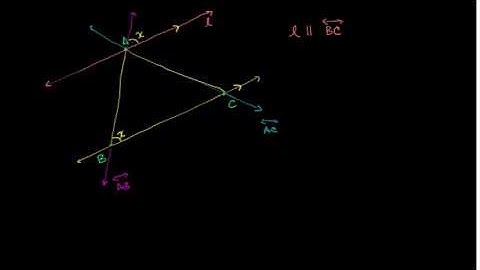 Proof - Sum of Measures of Angles in a Triangle are 180