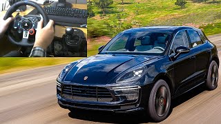 Porsche Macan Turbo 2019 Forza Horizon 5 - Logitech G29 And Shifter 4K Gameplay screenshot 4
