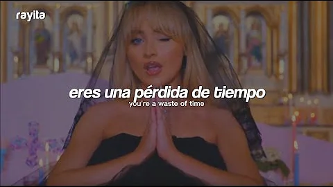 Sabrina Carpenter - Feather (Video Official) // Español + Lyrics