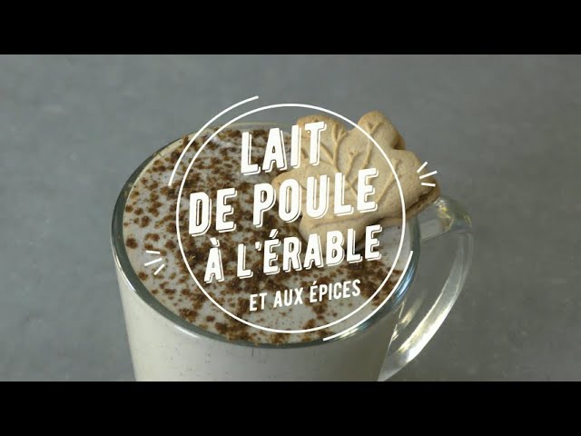 lait de poule ou eggnog- Nessma cuisine